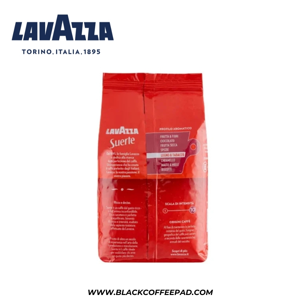  دان قهوه لاوازا سورته یک کیلویی | lavazza Qualita Suerte beans coffee 1 Kg (سفارش انگلستان و استرالیا) 