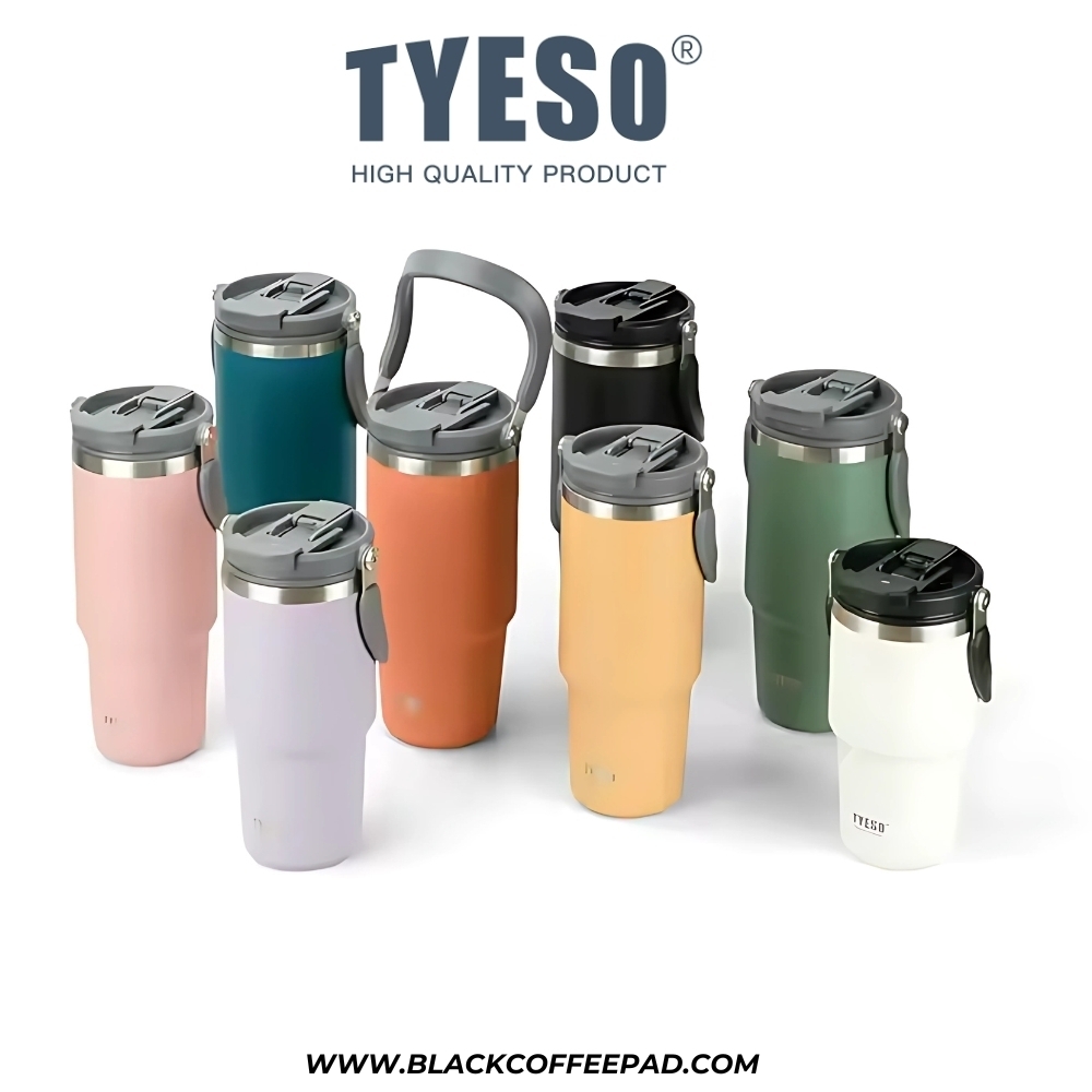  تراول ماگ تایسو مدل 2 حالته دسته دار گنجایش 0.75 لیتر | Tyeso Vaccum Insulted Bottle 0.75 Litr 