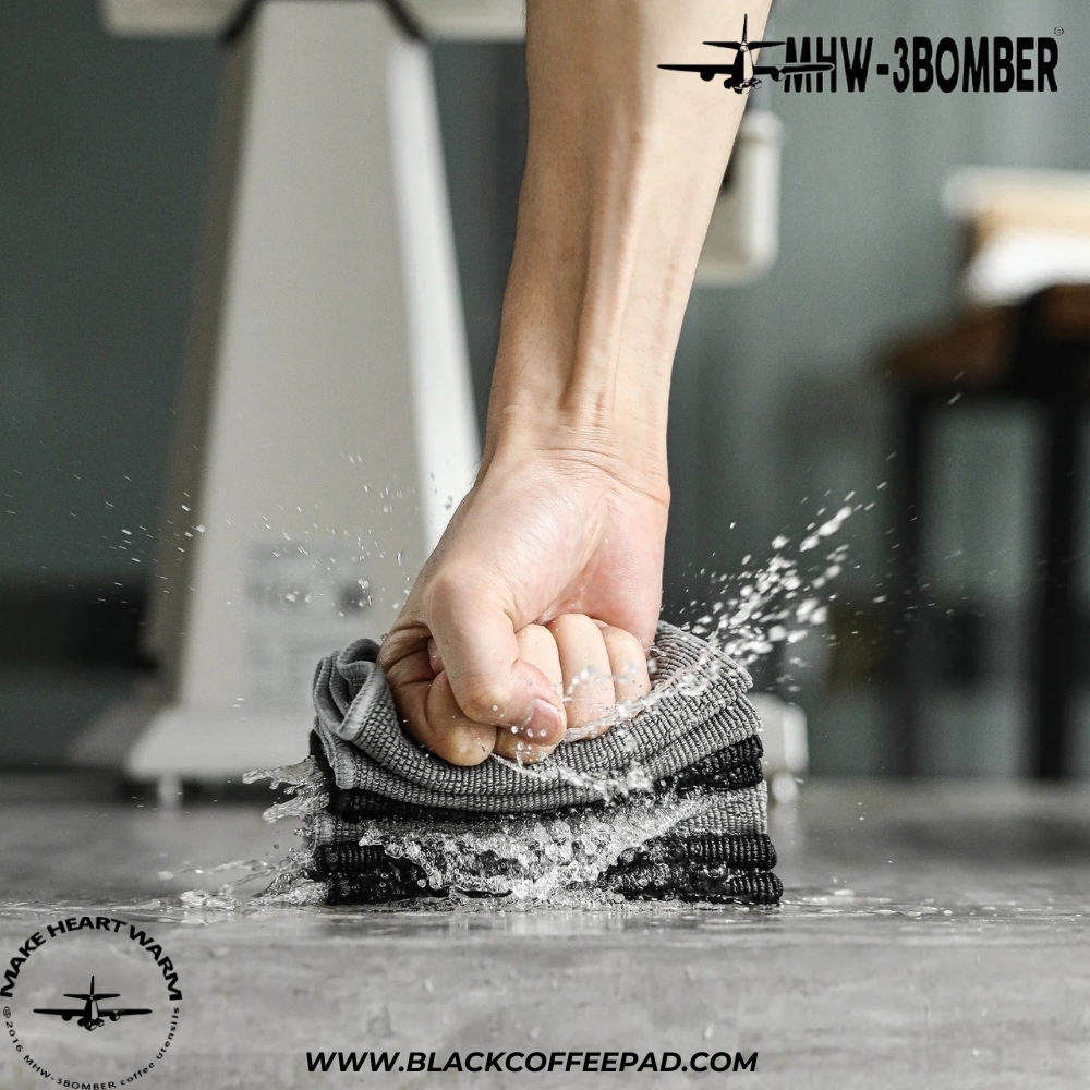  حوله بمبر میکروفایبر مدل ست باریستا | MHW-3BOMBER Coffee Bar Four Barista Towels Set 