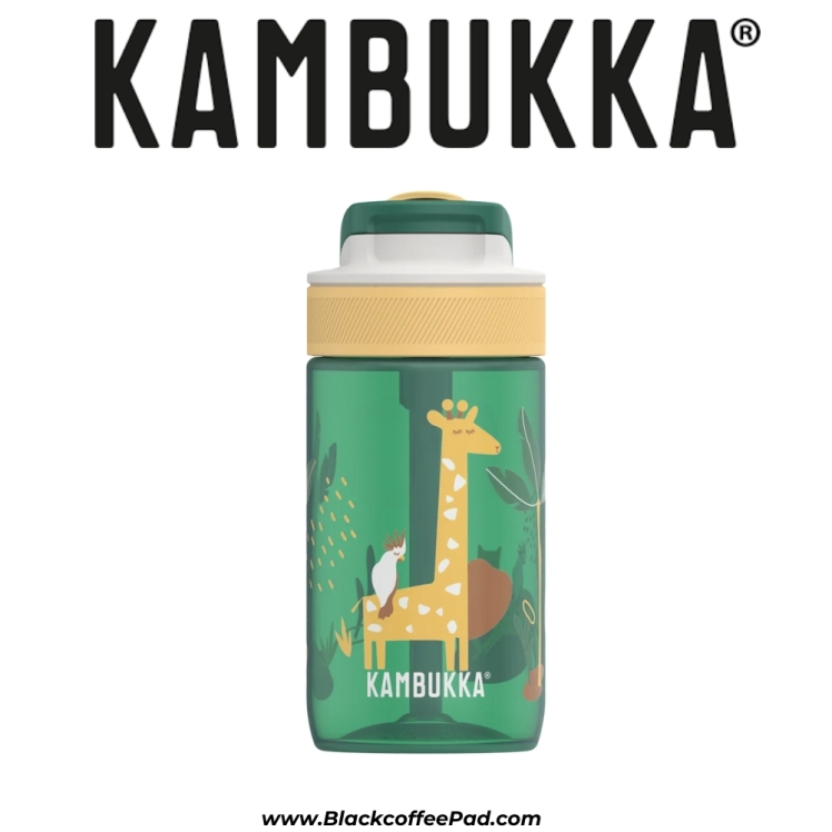 قمقمه لاگون بچگانه نی دار کامبوکا 400 میلی لیتر | Kambukka Lagoon 400mil safari jungle