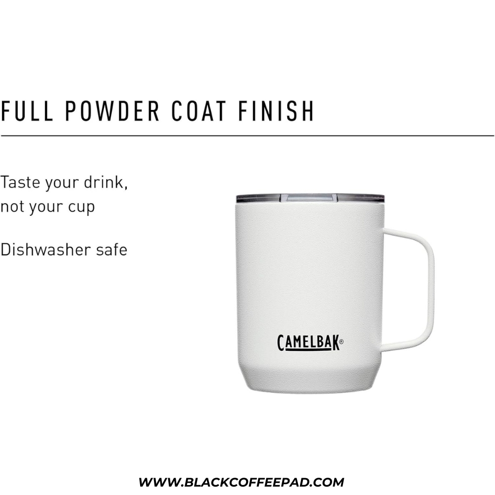  تراول ماگ دسته دار کمل بک مدل کمپ ماگ گنجایش 0.35 لیتر | CamelBak Horizon Camp Mug - Insulated Stainless Steel 0.35 LItr 