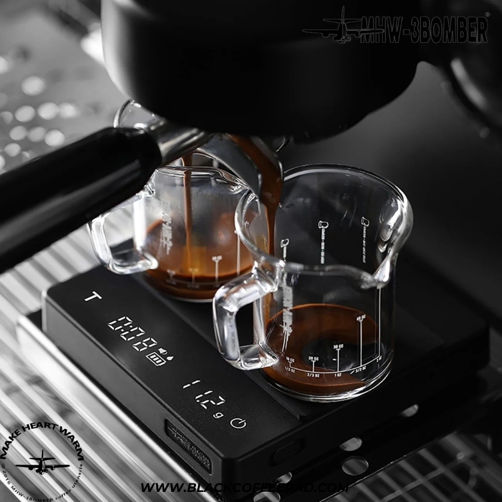  ترازوی دیجیتال قهوه بمبر مدل کیوب 0.2 | MHW-3BOMBER Cube Coffee Scale 2.0  