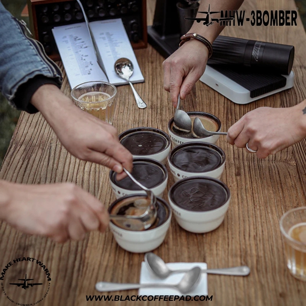  قاشق کاپینگ بمبر مدل بلند | MHW-3BOMBER Long Handle Coffee Cupping Spoon 
