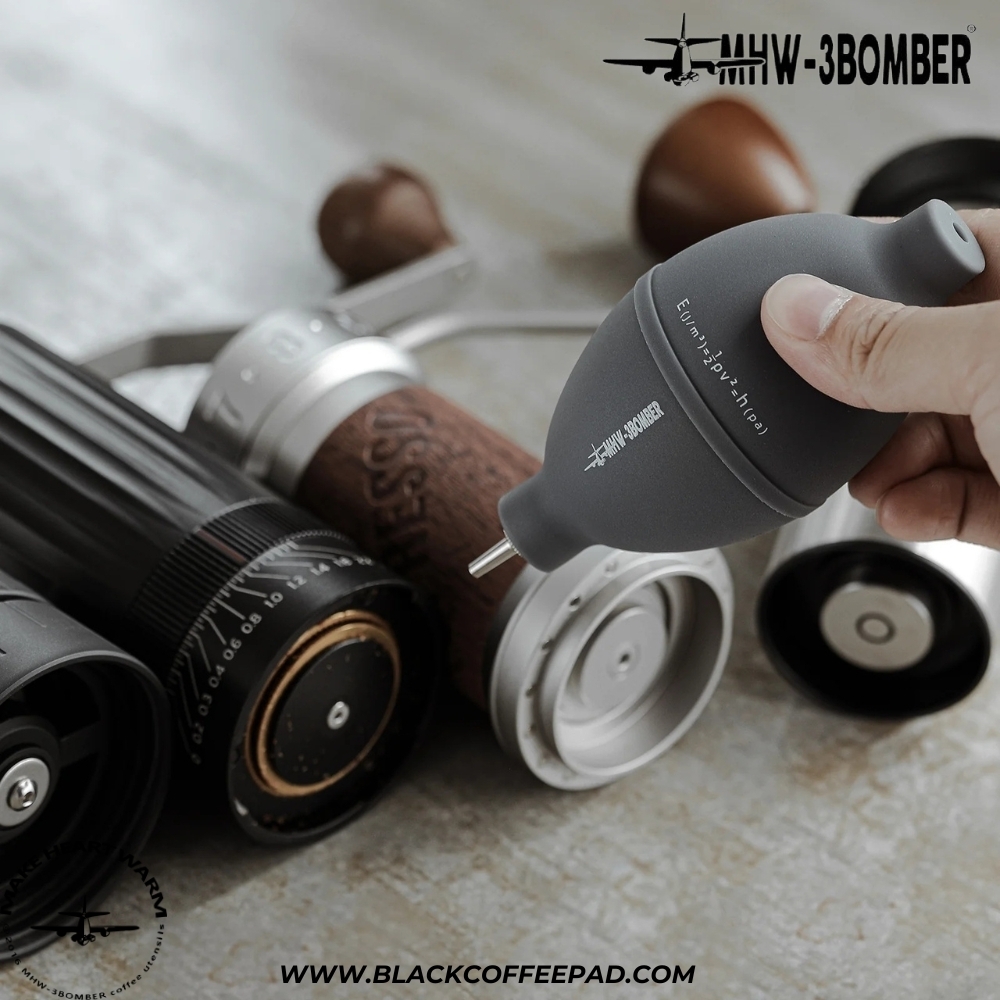  دمنده هوا بمبر مدل سیلیکونی مشکی | MHW-3BOMBER Coffee Air Blower 