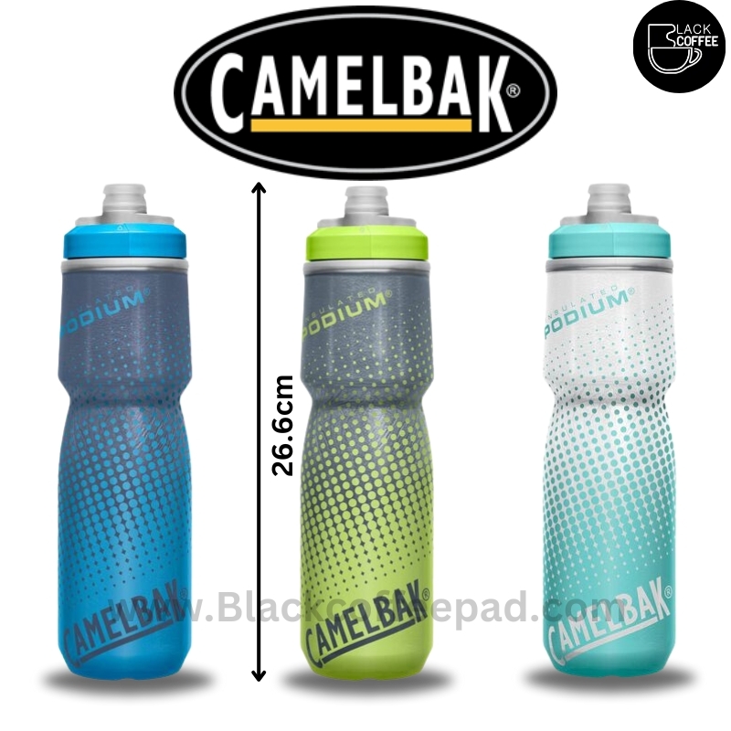  قمقمه دوچرخه کمل بک مدل پادیوم چیل گنجایش 0.7 لیتر | Podium® Chill™ 24oz Bike Bottle | محصولات برند کمل بک 