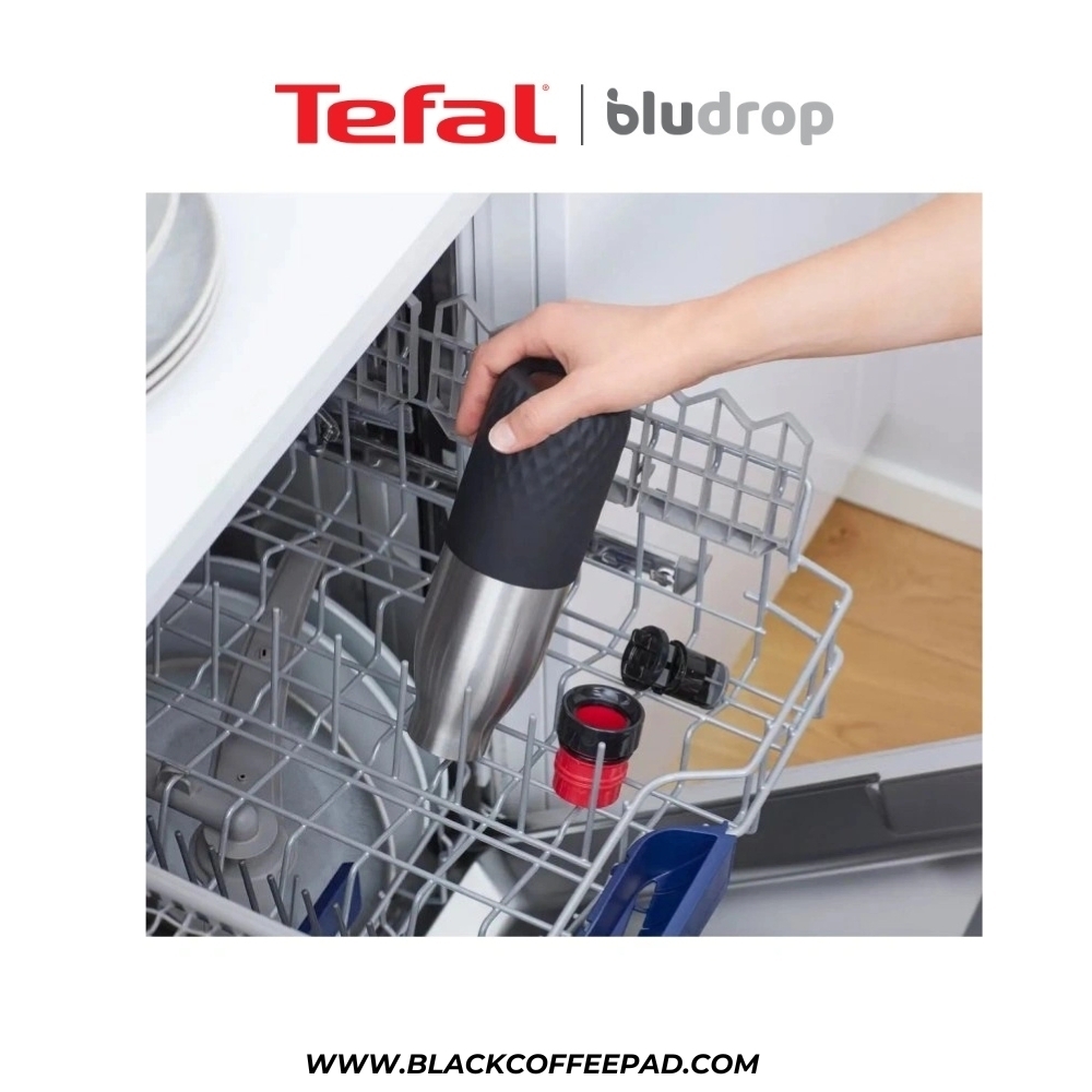  تراول ماگ تفال مدل بلودراپ گنجایش 0.5 لیتر | TEFAL Bludrop Bottle, 0.5 Litre, Blue N3110710 