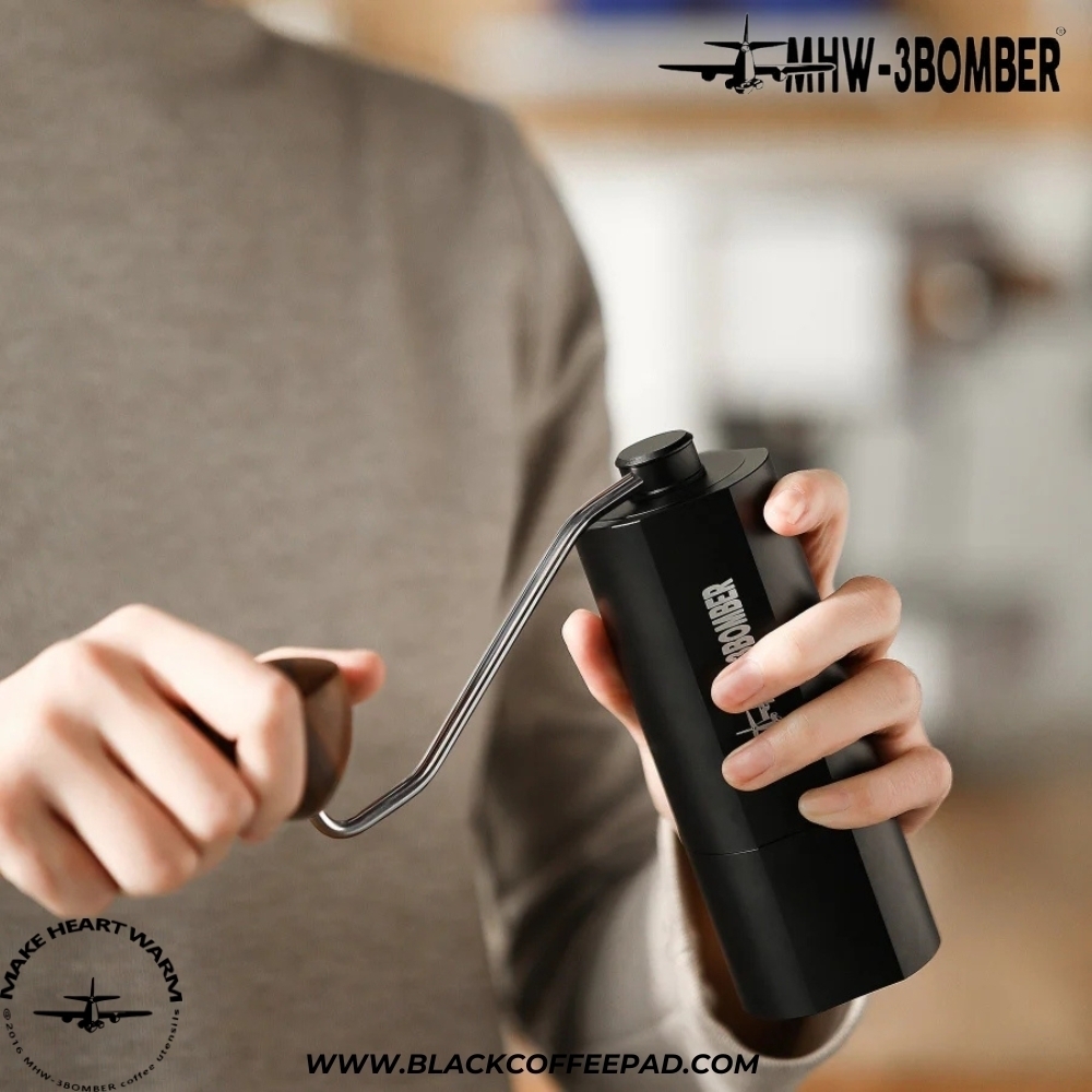  آسیاب دستی بمبر مدل BOMBER ADDER V3 G5840B | آسیاب قهوه دستی بمبر مدل Adder V3 