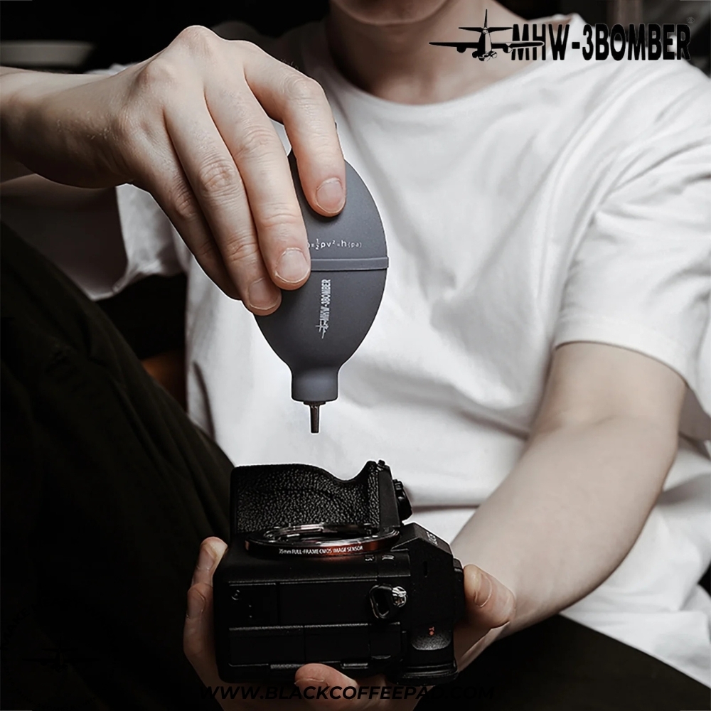  دمنده هوا بمبر مدل سیلیکونی مشکی | MHW-3BOMBER Coffee Air Blower 