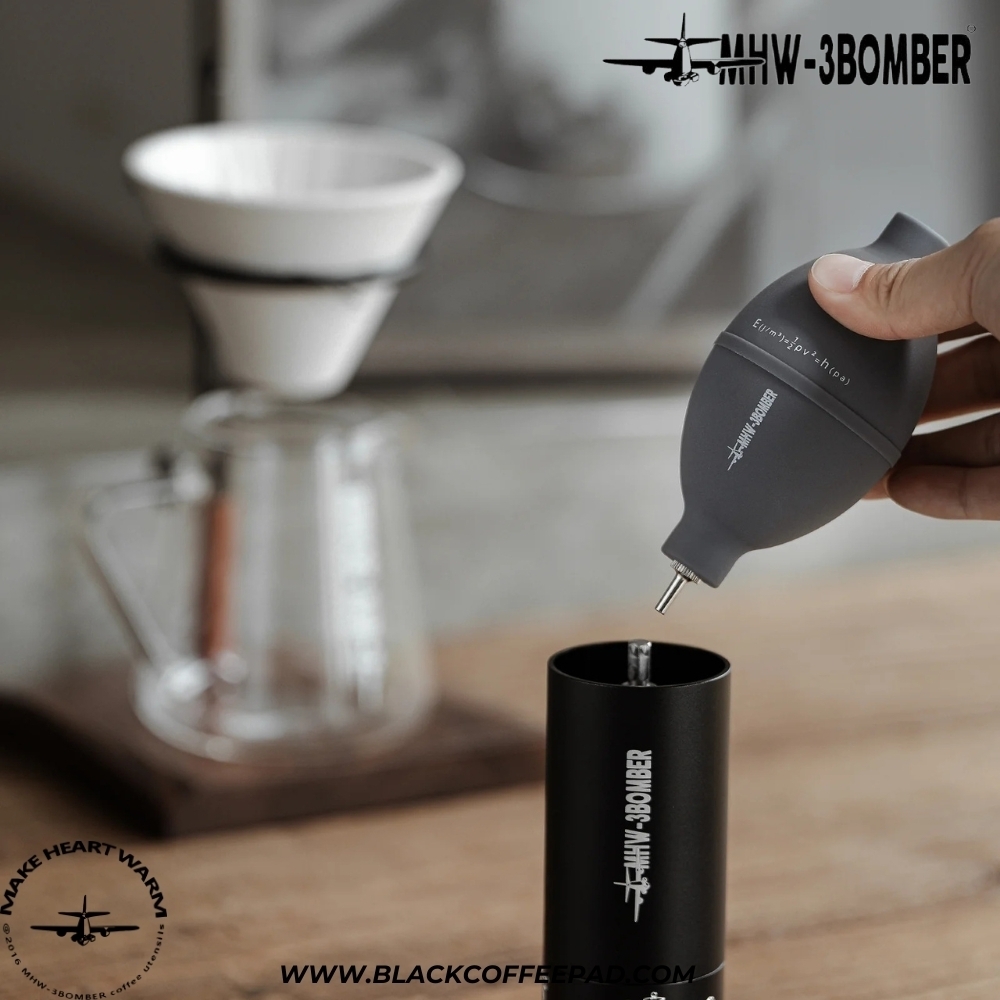  دمنده هوا بمبر مدل سیلیکونی مشکی | MHW-3BOMBER Coffee Air Blower 