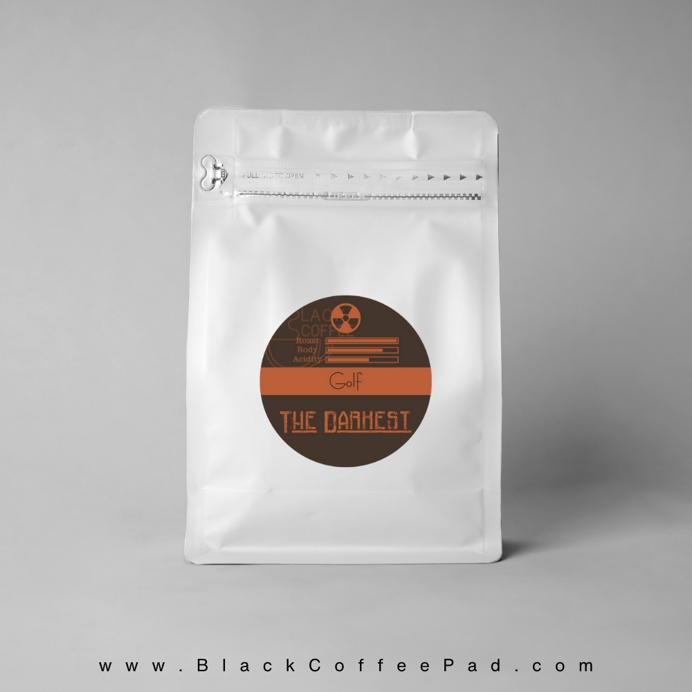  دانه قهوه گلف 100% ربوستا | Golf Coffee Beans | دانه قهوه کیلویی | دانه قهوه فله ای 