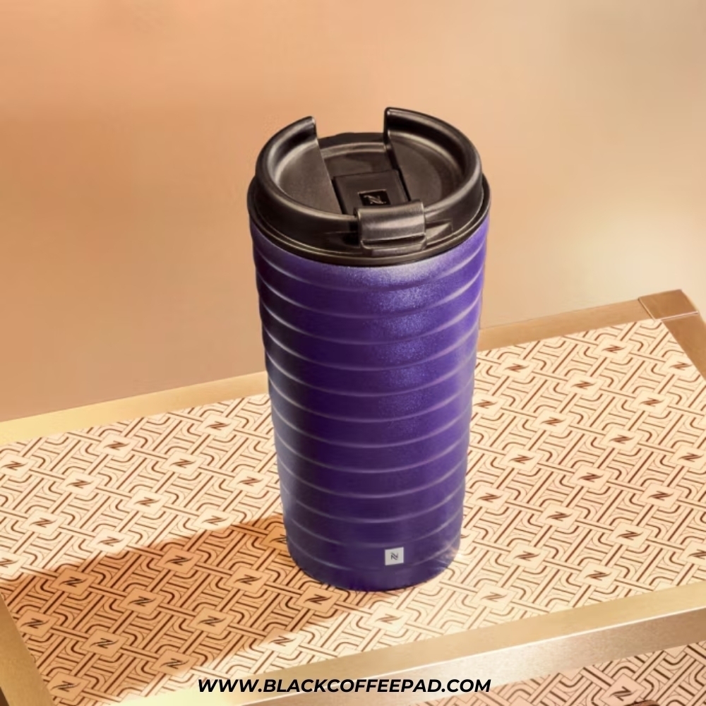  تراول ماگ نسپرسو مدل تاچ آرپیجیو بنفش لیمیتد گنجایش 0.4 لیتر | Touch Travel Mug Arpeggio Purple Limited 
