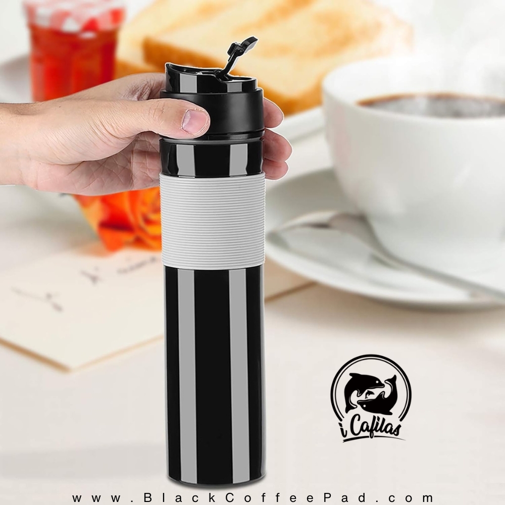  (French Press Travel Coffee Press Mug Tea and Coffee Maker Bottle for Travel, 350ml) 