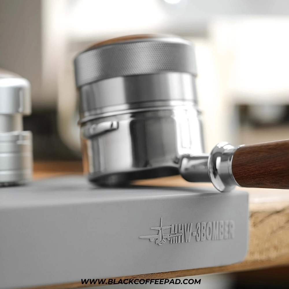  مت سیلیکونی بمبر مناسب اکسسوری قهوه ابعاد 23*14.5 سانتی متر | MHW-3BOMBER Silicone Pad Coffee Tamper Mat 