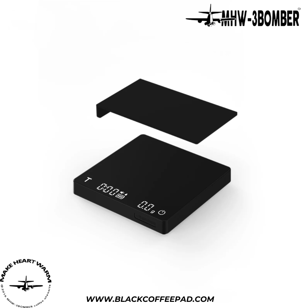  ترازوی دیجیتال قهوه بمبر مدل کیوب 0.2 | MHW-3BOMBER Cube Coffee Scale 2.0  