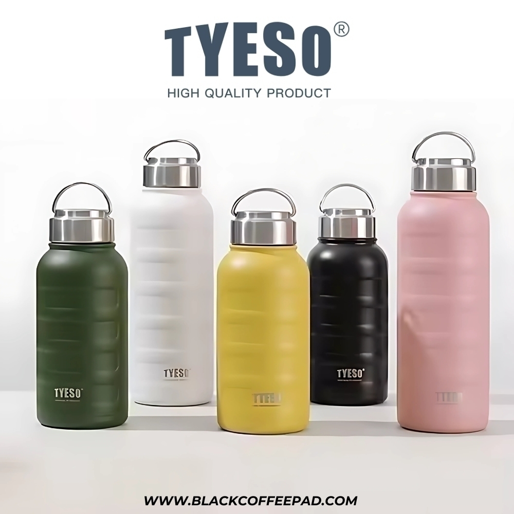  تراول ماگ تایسو مدل دسته دار درب پیچی گنجایش 0.35 لیتر | Tyeso Vaccum Insulted Bottle 0.35 Litr 