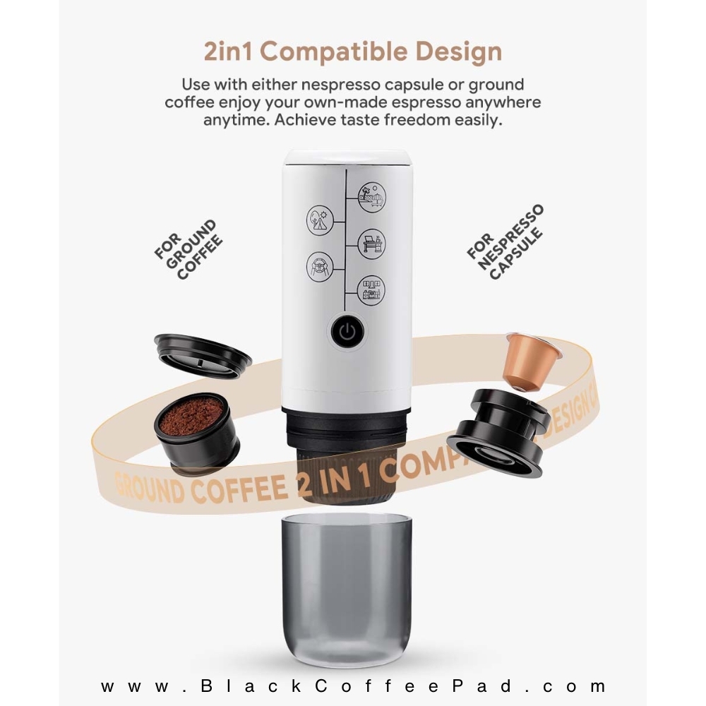  اسپرسو ساز شارژی مسافرتی آیکافیلاس مدل ME2410 اصل | Icafilas Travel Espresso Maker 