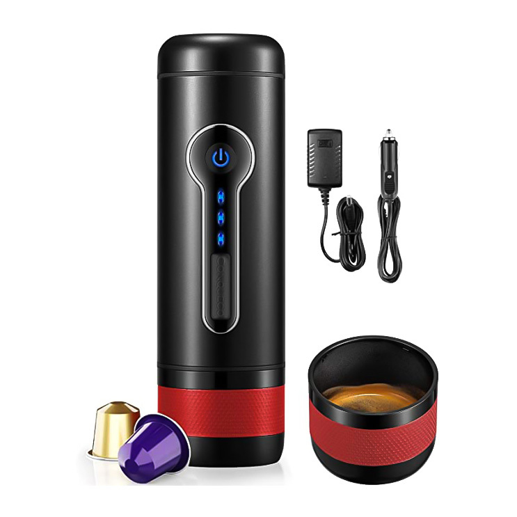  قهوه ساز شارژی قابل حمل کانکوئیک | CONQUECO Portable Coffee Maker | اسپرسو ساز شارژی | اسپرسو ساز قابل حمل 