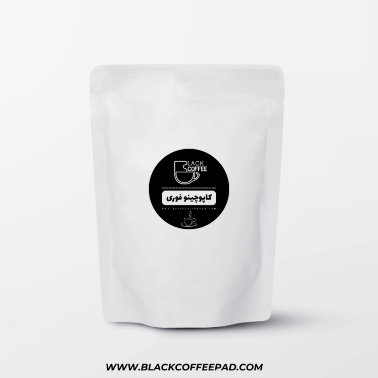کاپوچینو فوری بلک کافی 500 گرمی | Cappuccino | کاپوچینو | پودر فوری کاپوچینو | کاپوچینو آماده | بلک کافی