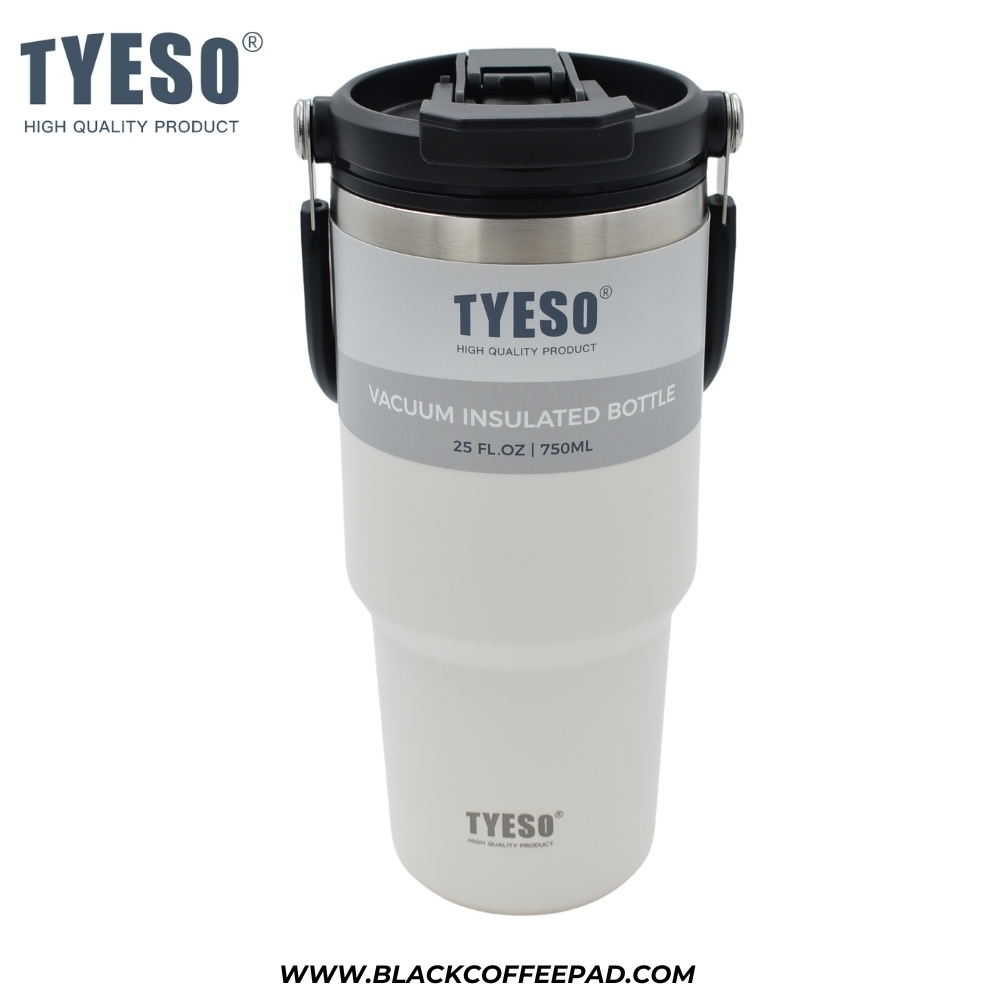  تراول ماگ تایسو مدل 2 حالته دسته دار گنجایش 0.75 لیتر | Tyeso Vaccum Insulted Bottle 0.75 Litr 