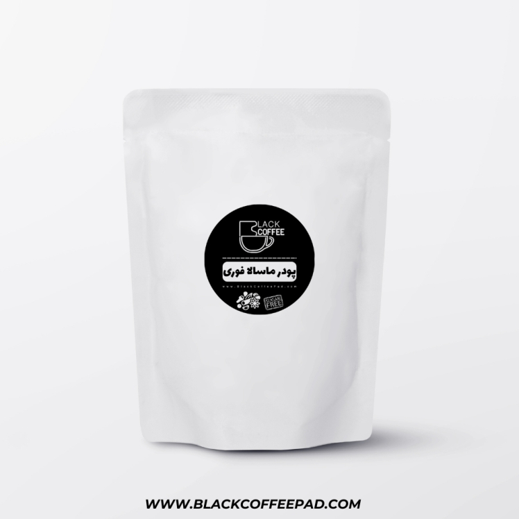 پودر فوری ماسالا بدون شکر بلک کافی | Sugar Free Massala 
