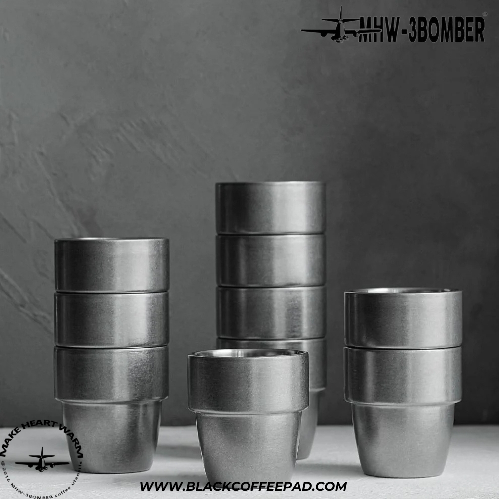  فنجان دوجداره فلزی بمبر گنجایش 0.3 لیتر | MHW-3BOMBER Double-layer Cup 300ml 