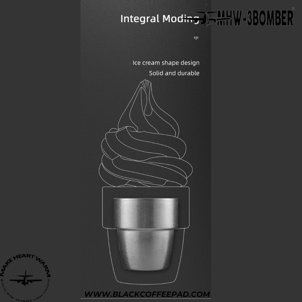  فنجان دوجداره فلزی بمبر گنجایش 0.3 لیتر | MHW-3BOMBER Double-layer Cup 300ml 