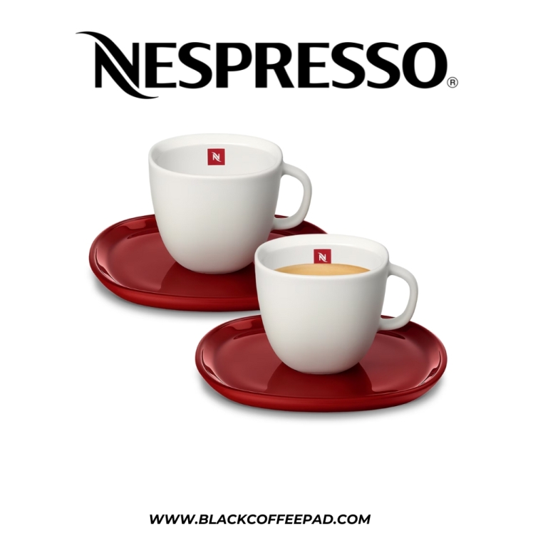 ست فنجان دو عددی نسپرسو مدل لومه سایز اسپرسو (لیمیتد ادیتشن) | Lume Espresso Caffe Florian Set Limited Edition