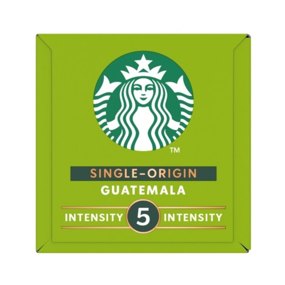 کپسول قهوه استارباکس سایز نسپرسو 10 عددی گواتمالا سینگل اورجین | Guatemala Single Origin Starbucks by Nespresso® 10 pods