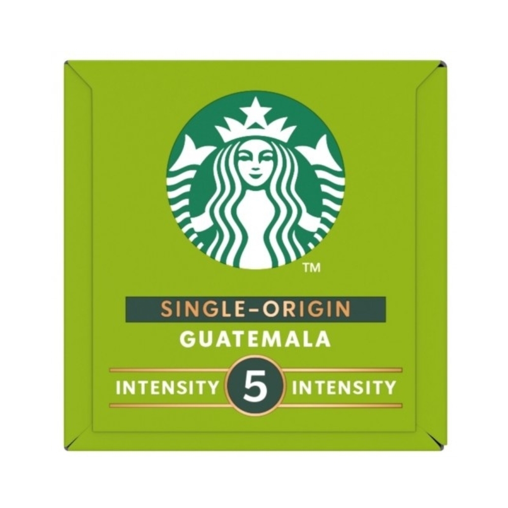  کپسول قهوه استارباکس سایز نسپرسو 10 عددی گواتمالا سینگل اورجین | Guatemala Single Origin Starbucks by Nespresso® 10 pods 