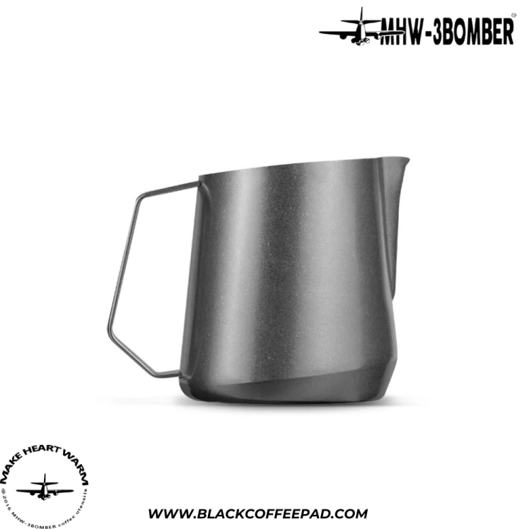 پیچر بمبر مدل GT سیلور اسپات گنجایش 600 میلی لیتر | MHW-3BOMBER GT Milk Pitcher Silver Spot 600ml