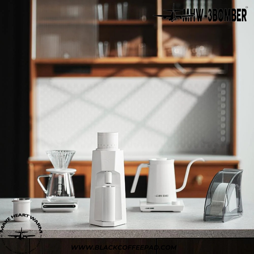  آسیاب قهوه بمبر مدل Sniper (G6152B-OS) مشکی مات | MHW-3BOMBER Sniper Electric Coffee Grinder 