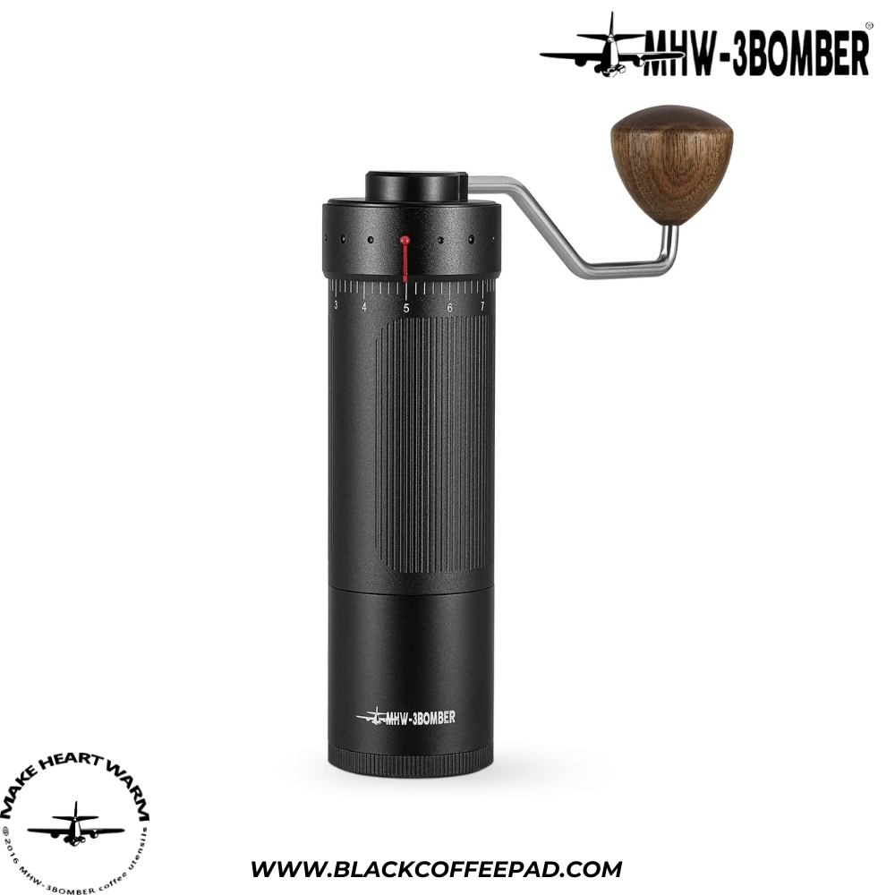  آسیاب قهوه دستی بمبر مدل Blade R3 رنگ مشکی | MHW-3BOMBER Blade R3 Manual Coffee Grinder 