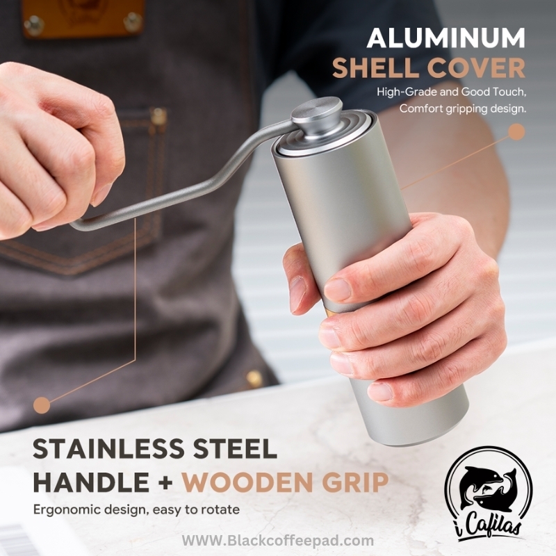 آسیاب دستی آی کافیلاس مدل GM2213 همراه همیشگی باریستا