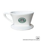 دریپر قهوه سرامیکی استارباکس 2 کاپ | Pour Over Dripper (ویژه)