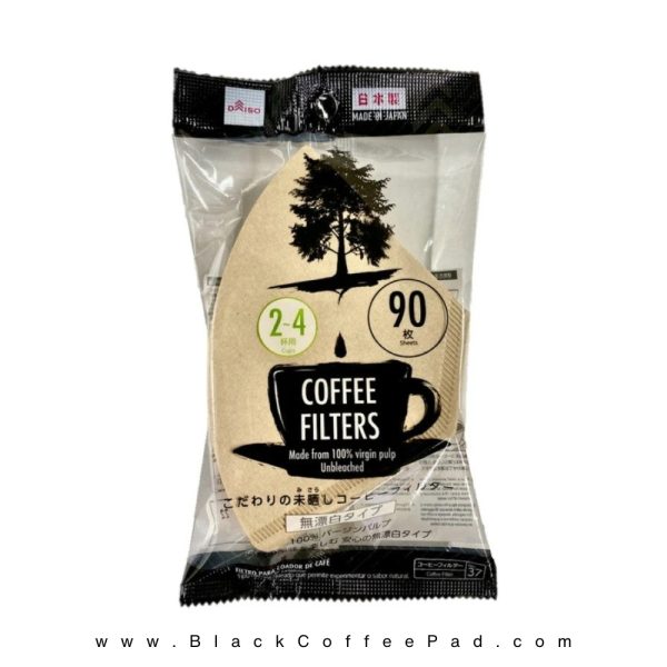 فیلتر قهوه دایسو سایز 2-4 cup بسته 90 عددی