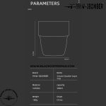فنجان دوجداره فلزی بمبر گنجایش 0.3 لیتر | MHW-3BOMBER Double-layer Cup 300ml - Image 15