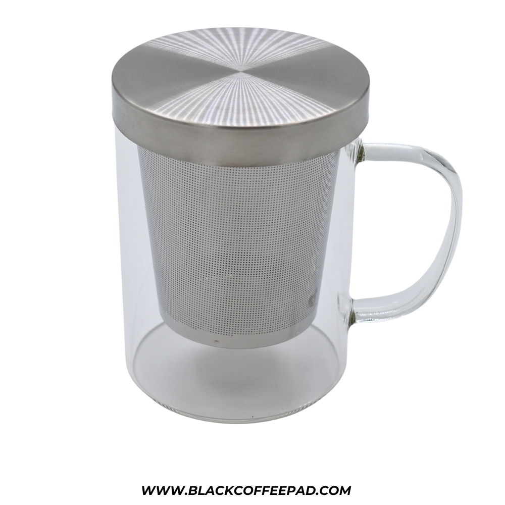 1a5da227c43b493e88accaae702eacfb لیوان دمنوش شیشه ای - Image 1