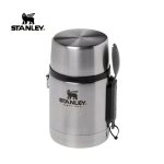 ظرف غذا استنلی مدل آل این وان همراه با قاشق گنجایش 0.53 لیتر | Stanley Adventure Stainless Steel All-In-One Food Jar 0.53L