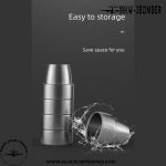 فنجان دوجداره فلزی بمبر گنجایش 0.3 لیتر | MHW-3BOMBER Double-layer Cup 300ml - Image 11