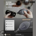 دمنده هوا بمبر مدل سیلیکونی مشکی | MHW-3BOMBER Coffee Air Blower - Image 16