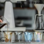  لیوان شات بمبر مدل رایت کاپ با روکش الکتروپلاستیک دودی (4سایز) - Image 13