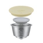 کپسول شیر آی کافیلاس مدل شارژی استیل دولچه گوستو | HLB24 Upgrade Reusable Milk Capsule for Nespresso Dolce Gusto - Image 5