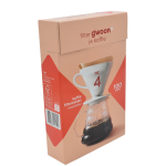 فیلتر کاغذی قهوه 100 عددی GWOON (سایز 4) - Image 3