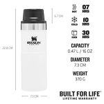 تراول ماگ استنلی مدل stanley the trigger action travel mug 0.47l - Image 5
