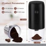 آسیاب قهوه شارژی مدل Electronic Coffee Grinder - Image 10