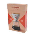 فیلتر کاغذی قهوه 100 عددی GWOON (سایز 4) - Image 2