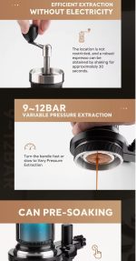 اسپرسو ساز آیکافیلاس مدل هندپرسو مجموعه 8 عددی | Manual Esspresso maker icafilas - Image 10
