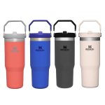 تراول ماگ نی دار استنلی 880 میلی لیتر Stanley the iceflow flip straw tumbler 0.88l
