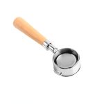 پرتافيلتر naked نيکد دو پين سايز 58 دسته چوبي (سه طرح) | naked portafilter 58mm - Image 2