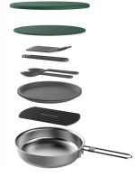 ست ماهیتابه کمپ استنلی مدل all-in-one fry pan set - Image 5